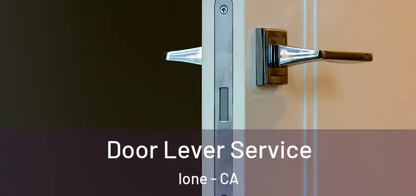Door Lever Service Ione - CA