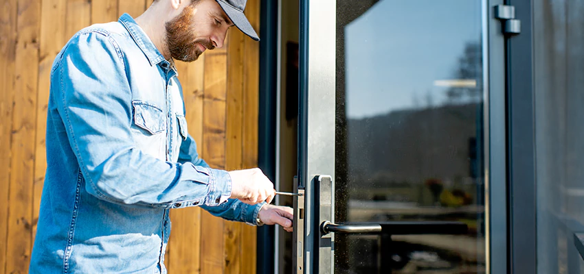 Frameless Glass Storefront Door Locks Replacement in Ione, CA